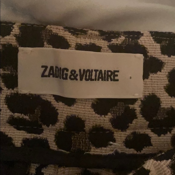 Zadig & Voltaire animal Print pants. - Picture 3 of 3